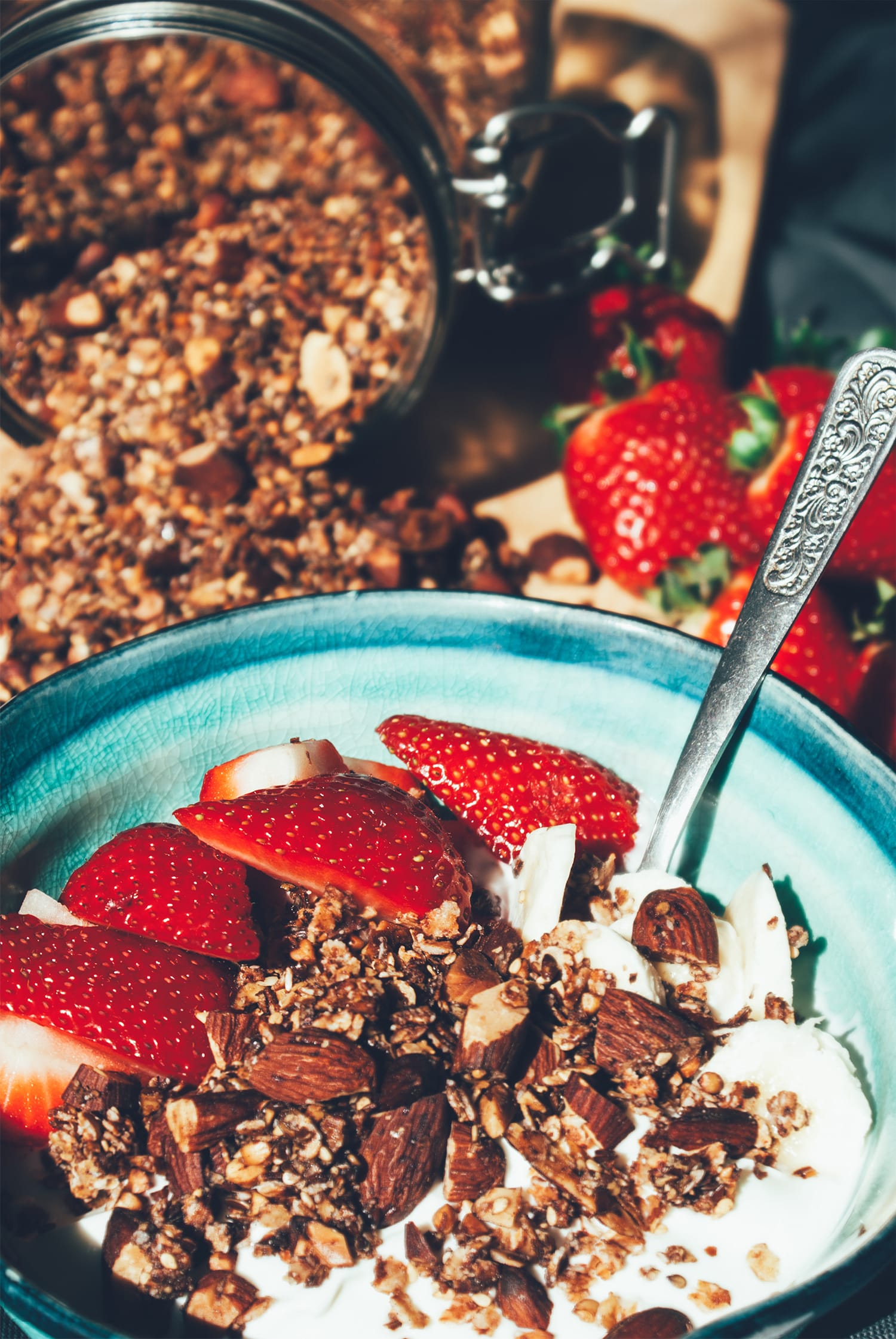 Basic Granola | Knuspermüsli mit Buchweizen | Rezept | Food | ivy.li