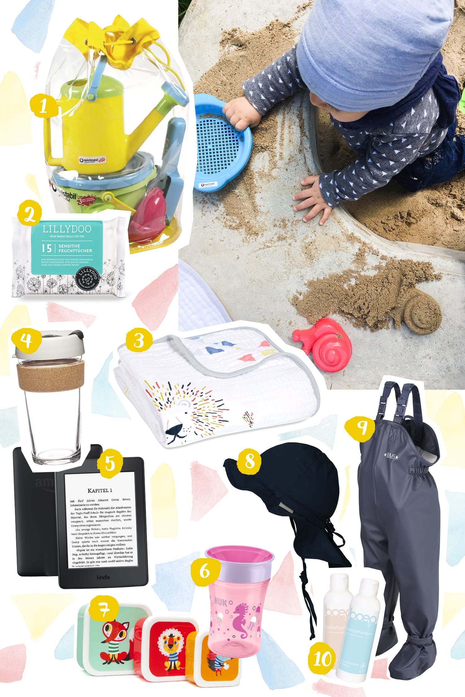 Spielplatzkind | Unsere Essentials für einen Ausflug in die Sandkiste | Essential | Whishlist