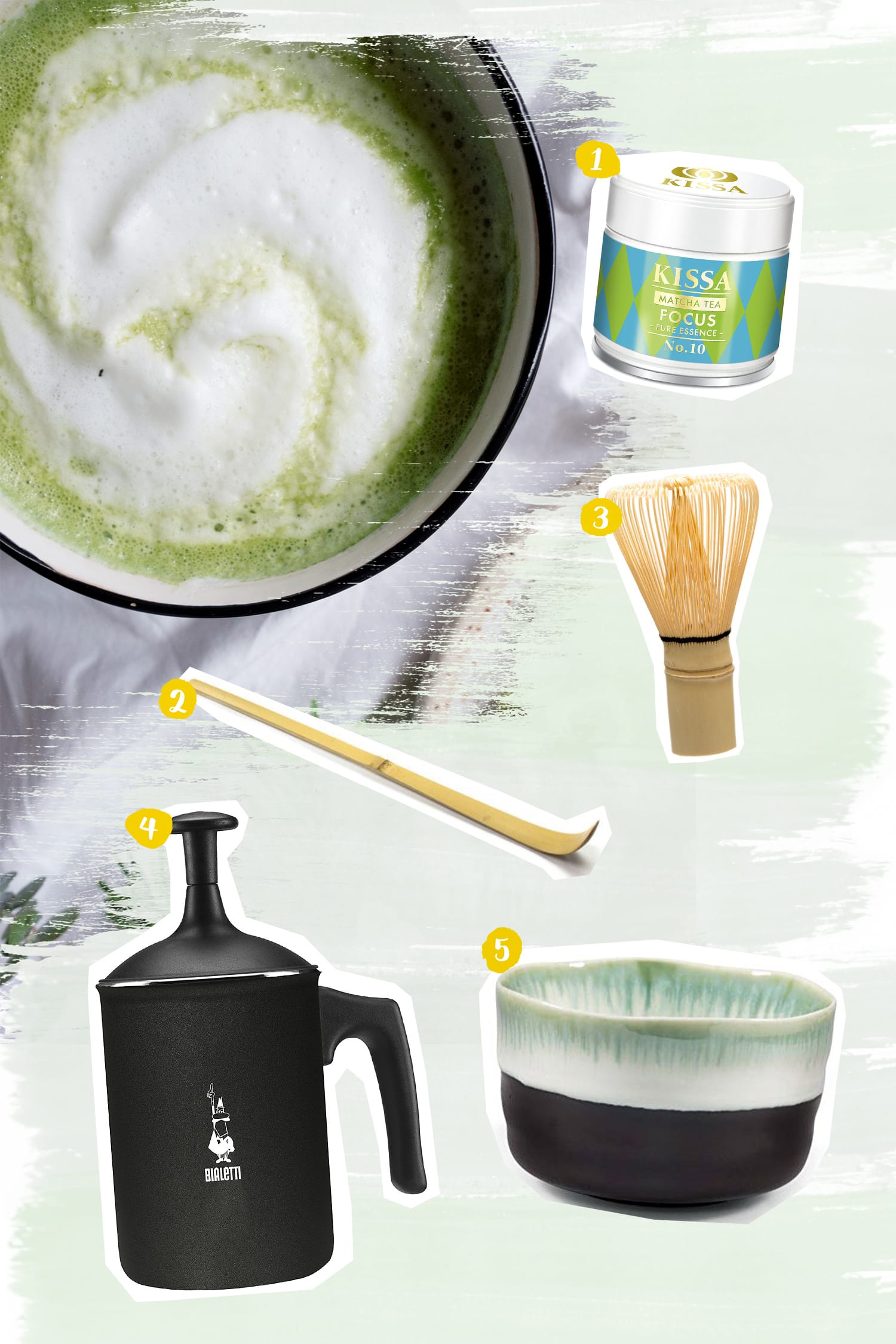 Matcha Latte | Rezept | Was braucht man für einen Matcha Latte | ivy.li