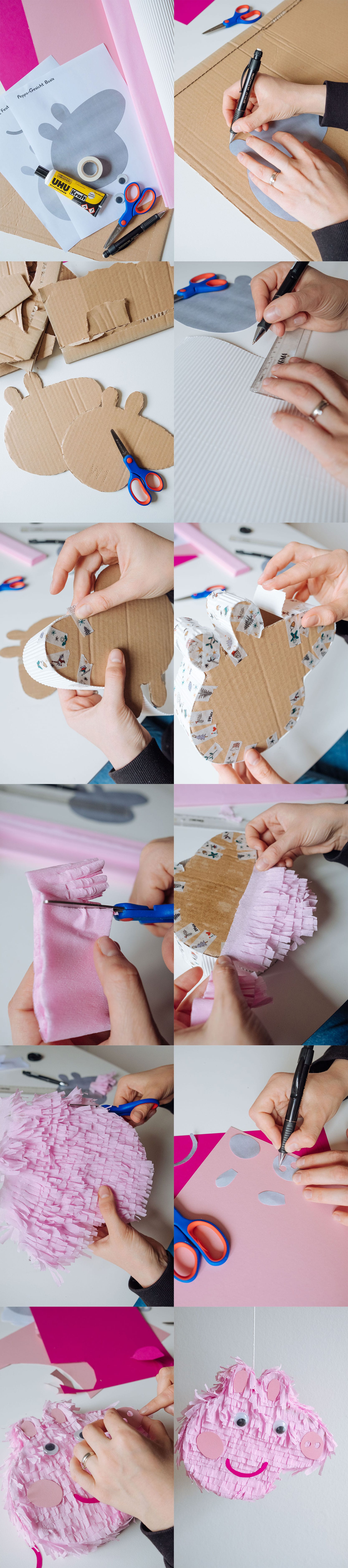 Peppa Pig DIY Mini Piñata
